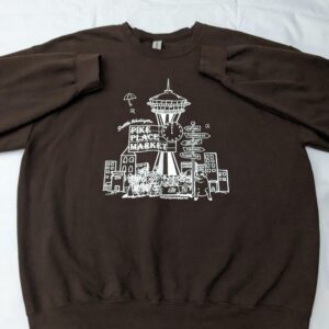 Gildan Seattle, Washington Pike Place Market Sweatshirt