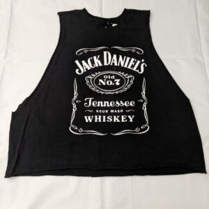 2016 Jack Daniels Whiskey Cropped T-Shirt - Men's XL