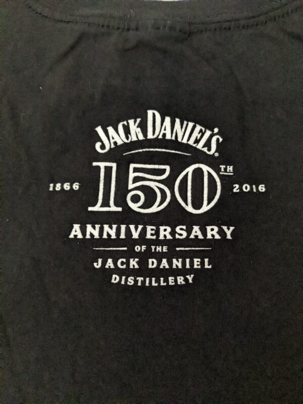 2016 Jack Daniels Whiskey Cropped T-Shirt - Men's XL