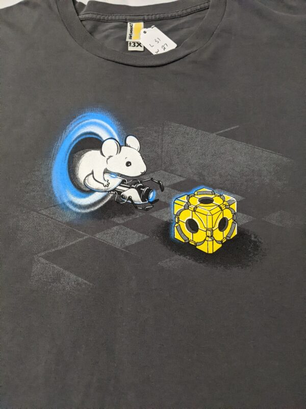 Y2K Portal Game Promo T-Shirt - Men's 3X