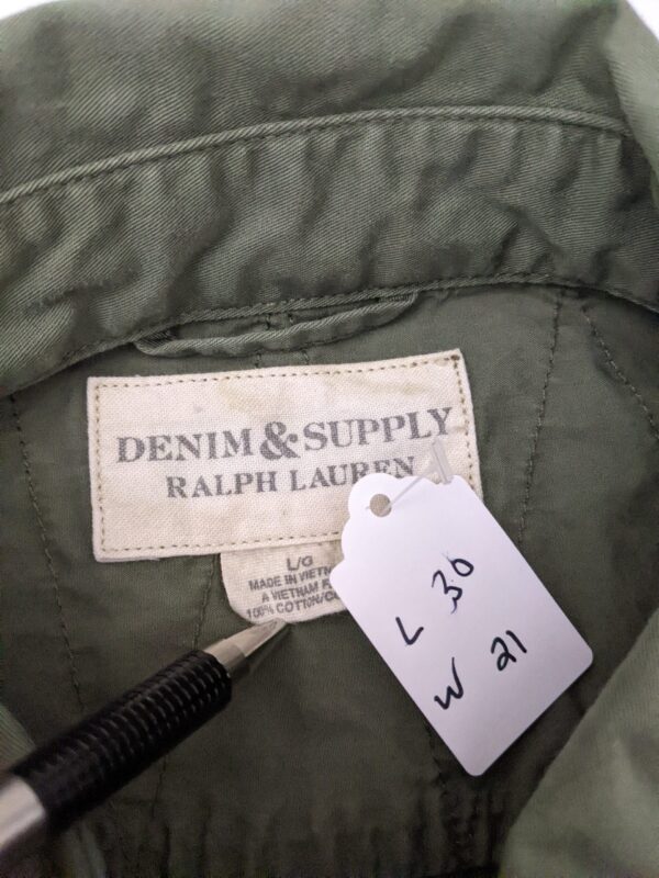 Ralph Lauren Denim & Supply Button Up Long Sleeve Shirt - Men's L - Image 2