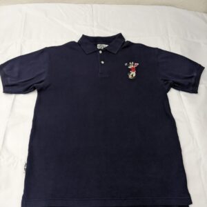 Vintage 1994 Acme Clothing Looney Tunes Bugs Bunny Embroidered Polo Golf Shirt - Men's M