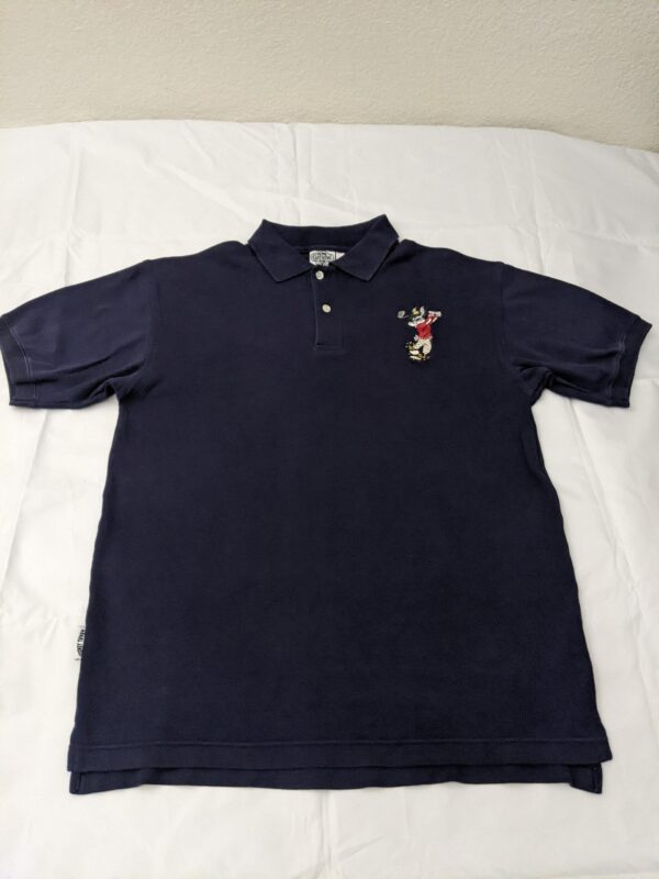 Vintage 1994 Acme Clothing Looney Tunes Bugs Bunny Embroidered Polo Golf Shirt - Men's M