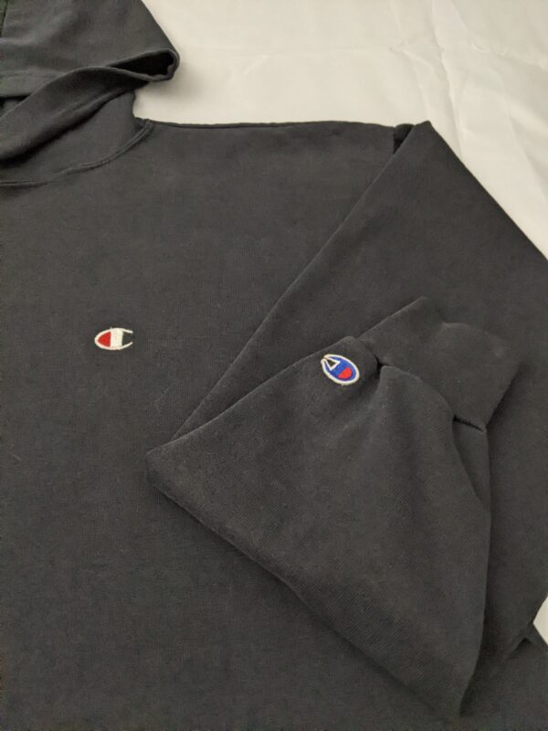 Vintage Champion USA Made Hoodie T-Shirt - Men's XL