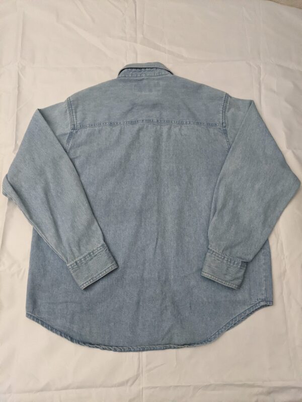 Vintage 90s Harley-Davidson Denim Button Up Shirt - Men's Large