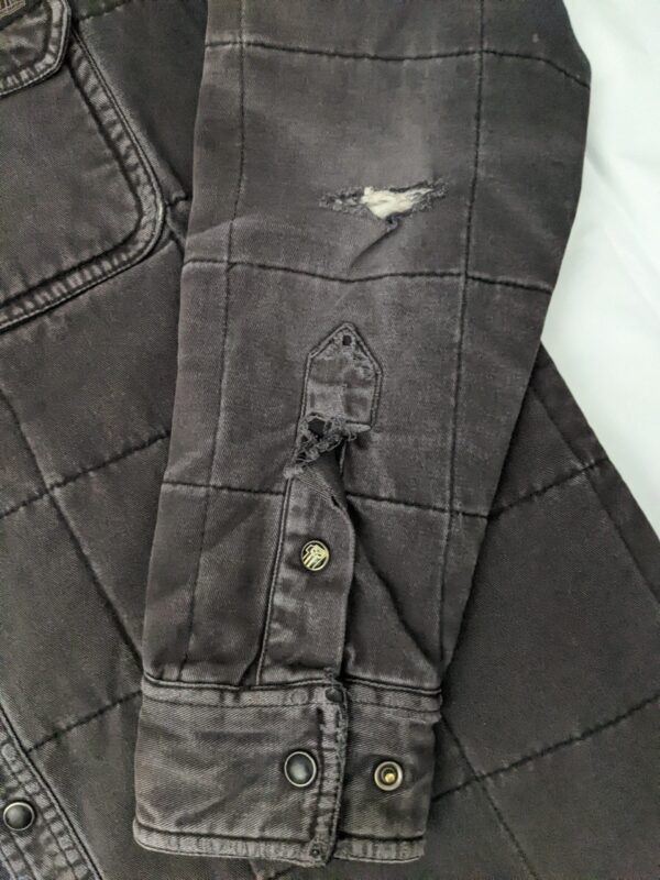 Vintage Harley-Davidson Racing Quilted Motorcycle Jacket - Men's L - Image 3