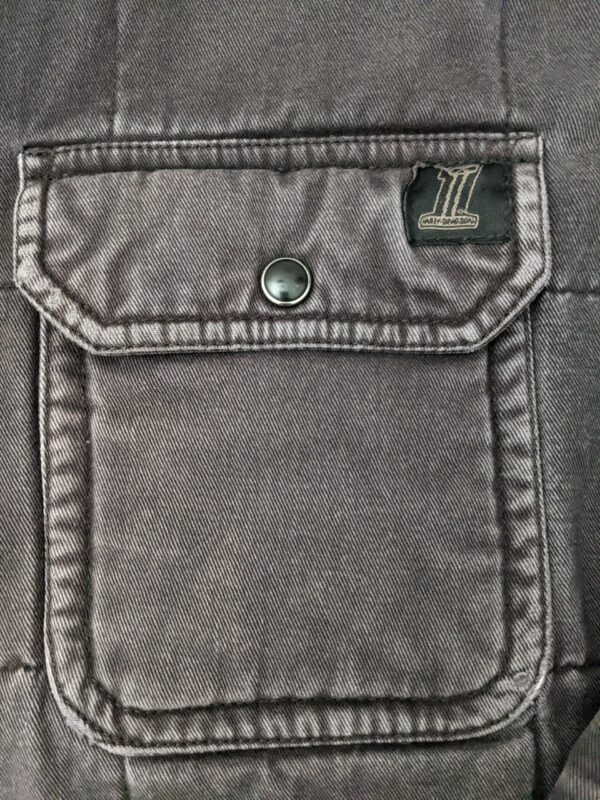 Vintage Harley-Davidson Racing Quilted Motorcycle Jacket - Men's L - Image 4