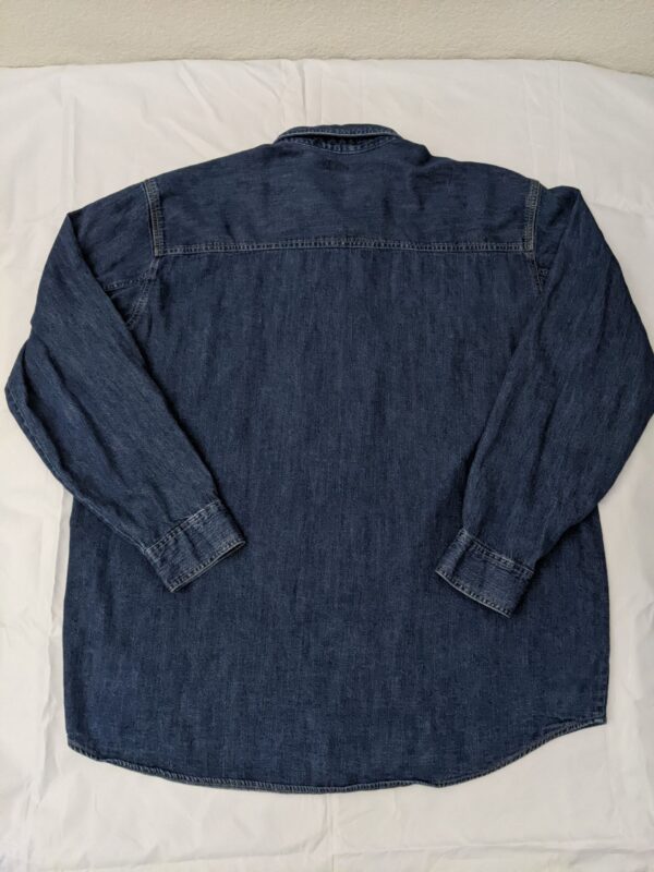 Vintage 90s Levi's Denim Button Up Shirt - Men's XL