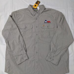 Carhartt Force Relaxed Fit Button Up Work Shirt - Men's XL