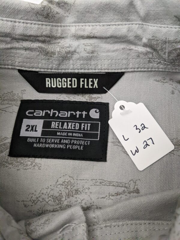 Carhartt Rugged Flex Relaxed Fit Button Up Shirt - Men's 2XL