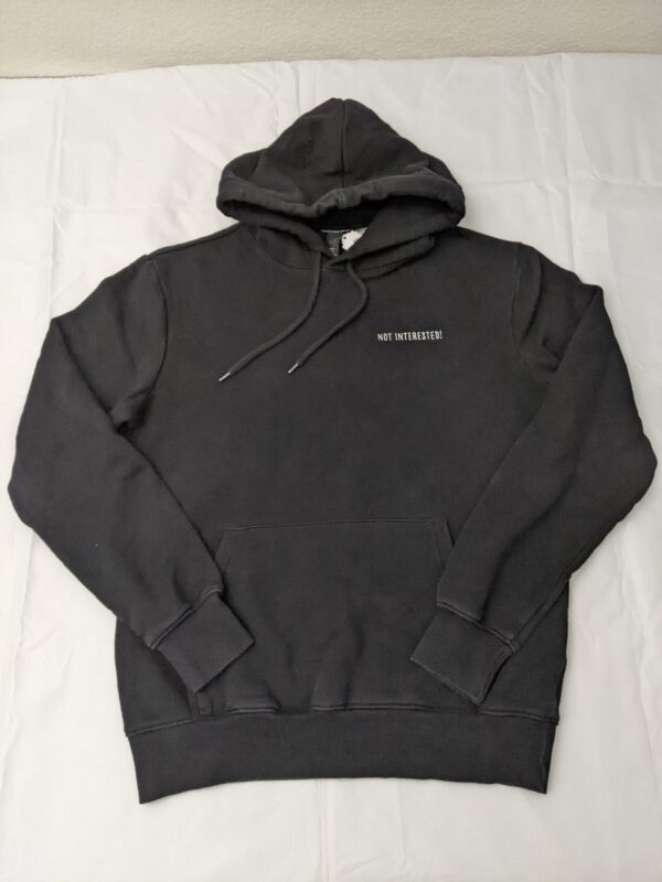 Lisa Simpson Not Interested Hoodie - Men's S