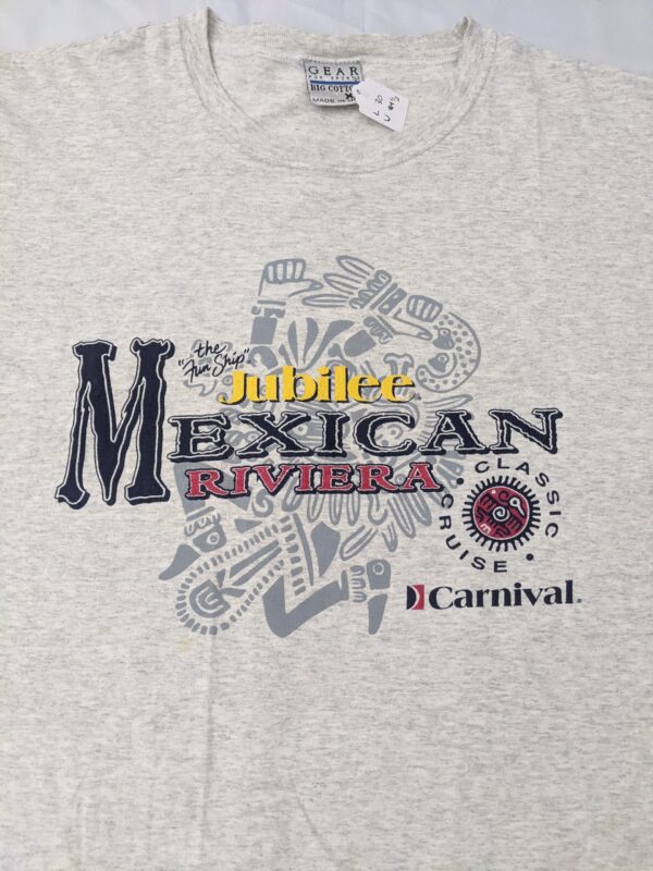 Y2K Carnival Cruise "The Fun Shop" Jubilee Mexican Riviera - Men's XL