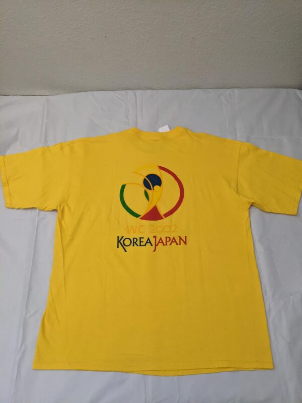 Y2K 2002 Korea VS Japan World Cup Brasil Futebol - Men's XL - Image 4