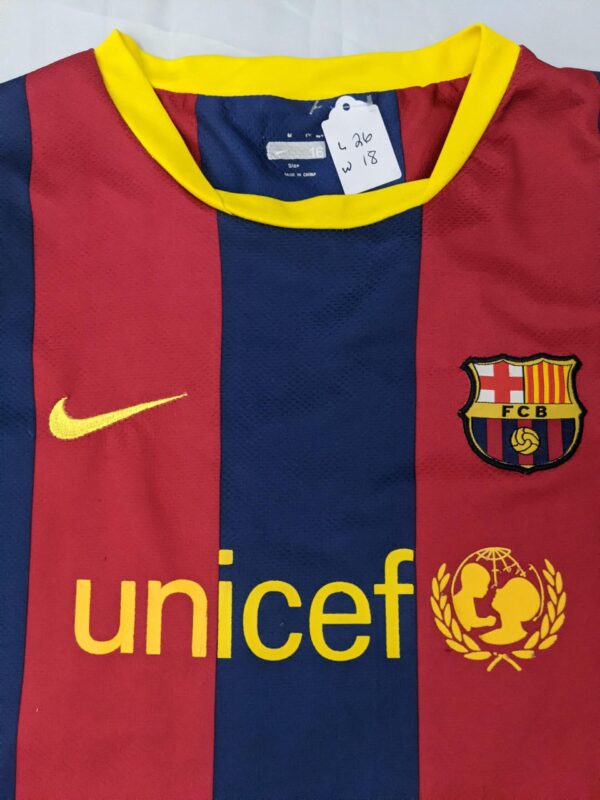 Nike FC Barcelona 2010 Leo Messi Jersey - Men's S