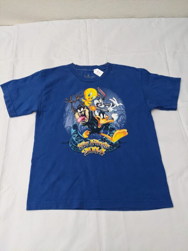 2014 Six Flags Looney Tunes T-Shirt - Men's S