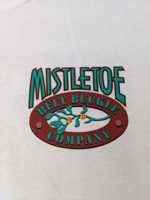 Y2K 2005 Mistle Toe T-Shirt - Men's M - Image 2