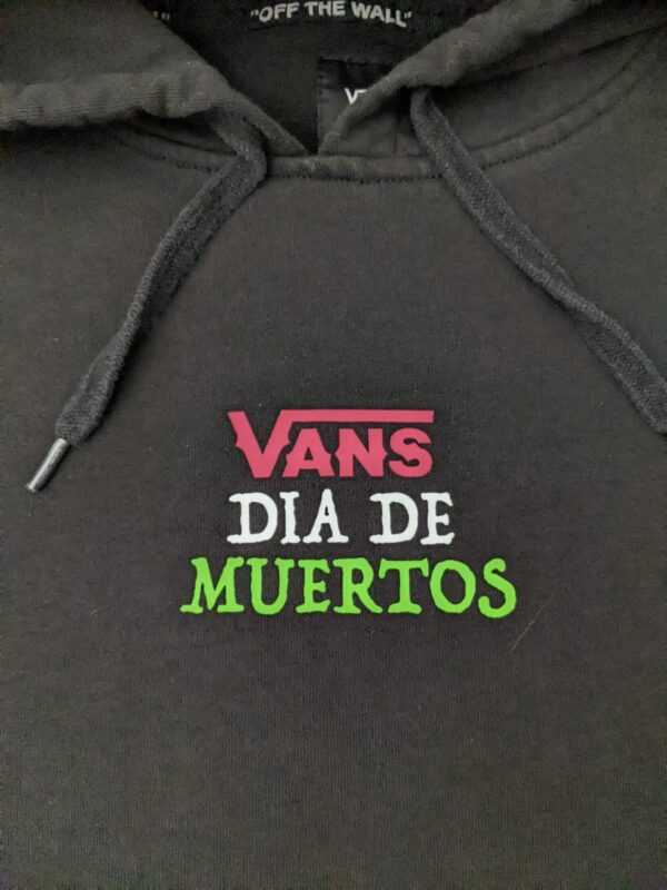 Vans Dia De Los Muertos Hoodie - Men's L - Image 2