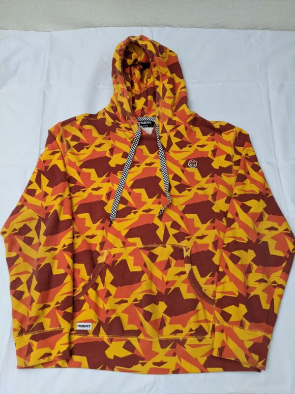 2012 Trukfit Camo Skate Hoodie - Men's L