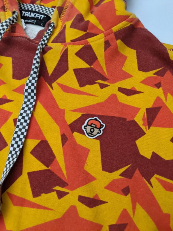 2012 Trukfit Camo Skate Hoodie - Men's L