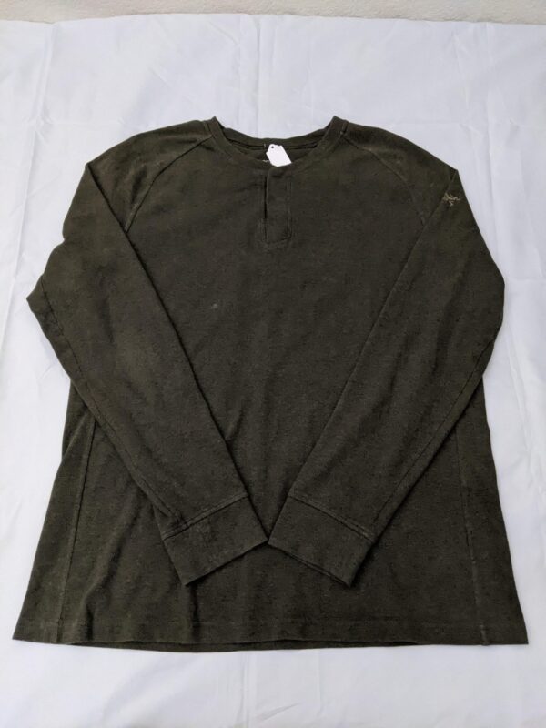 Arc'Teryx Henley Snap Button Thermal Shirt - Men's L