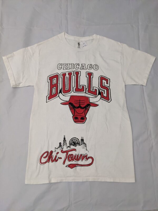 Chicago Bulls Chi-Town Art T-Shirt - Men's S