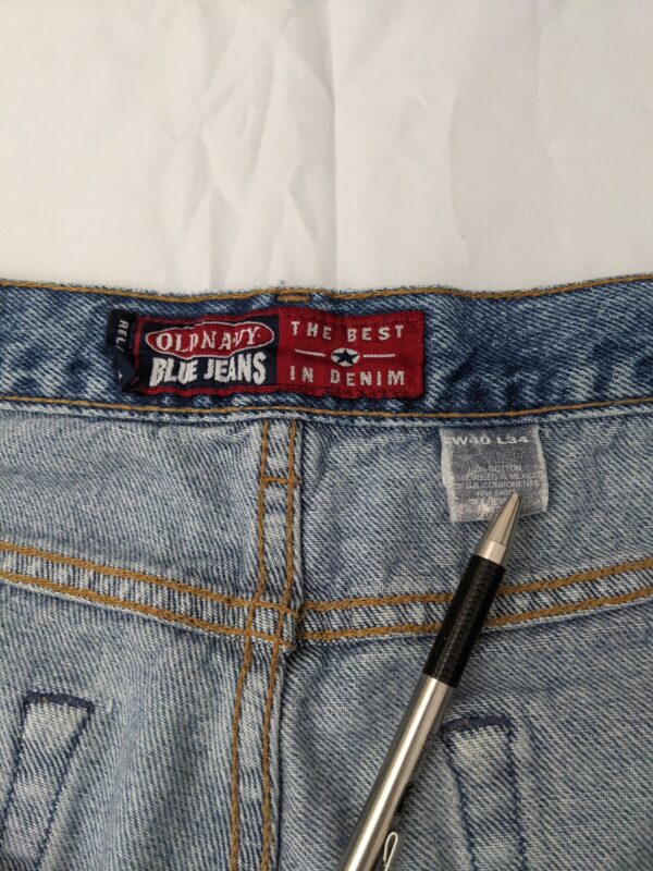 Y2K Old Navy Relaxed Fit Jeans - Men's 40x34 - Image 4