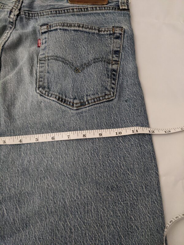 Vintage "Big E" 501 '93 Straight Levi's Jeans - Men's 31x34 - Image 10