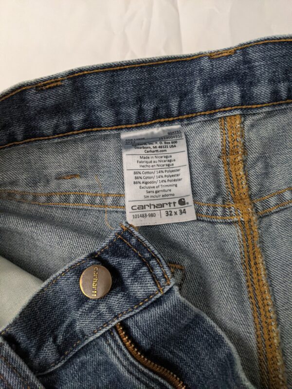 Carhartt Straight Leg Jeans - Men's 32x34 - Image 4