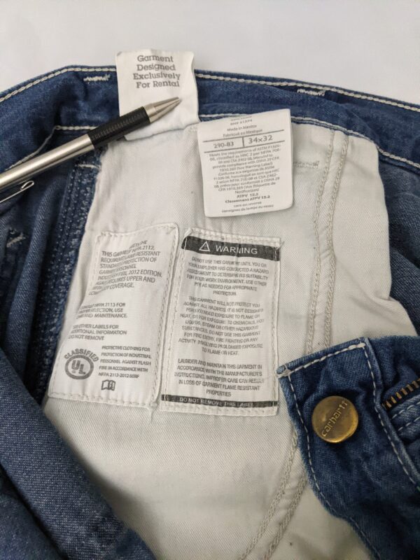 Carhartt Fire Resistant Carpenter Jeans - Men's 34x32