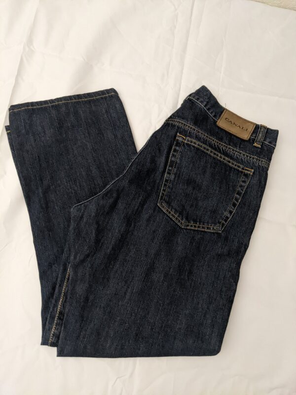 Vintage Canali Made in Italy Straight Leg Jeans - Men's 34