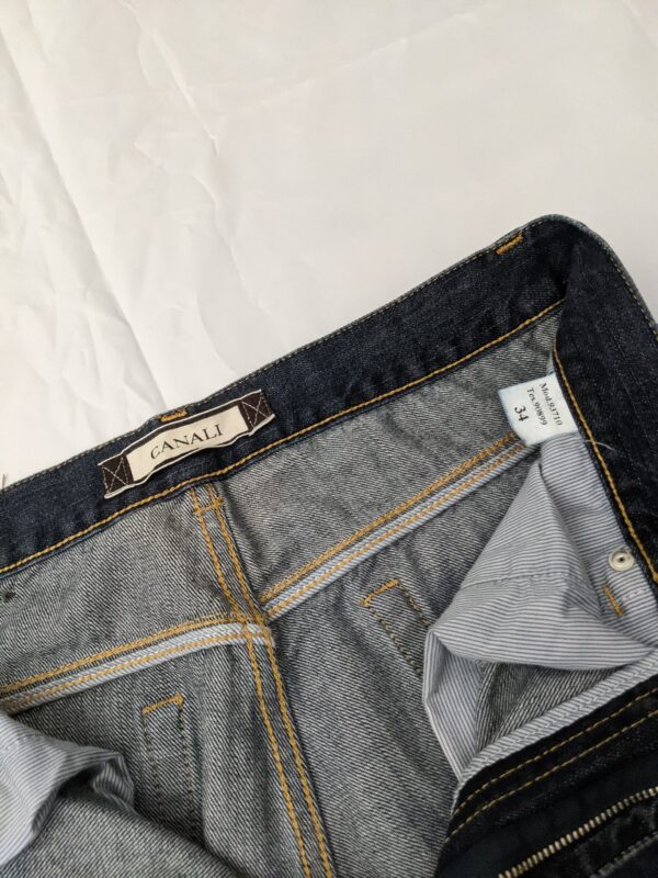 Vintage Canali Made in Italy Straight Leg Jeans - Men's 34