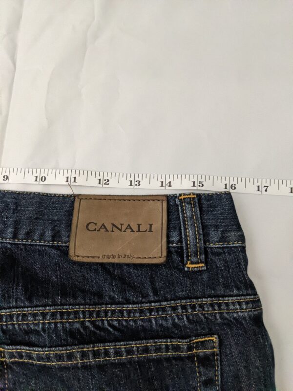 Vintage Canali Made in Italy Straight Leg Jeans - Men's 34 - Image 6