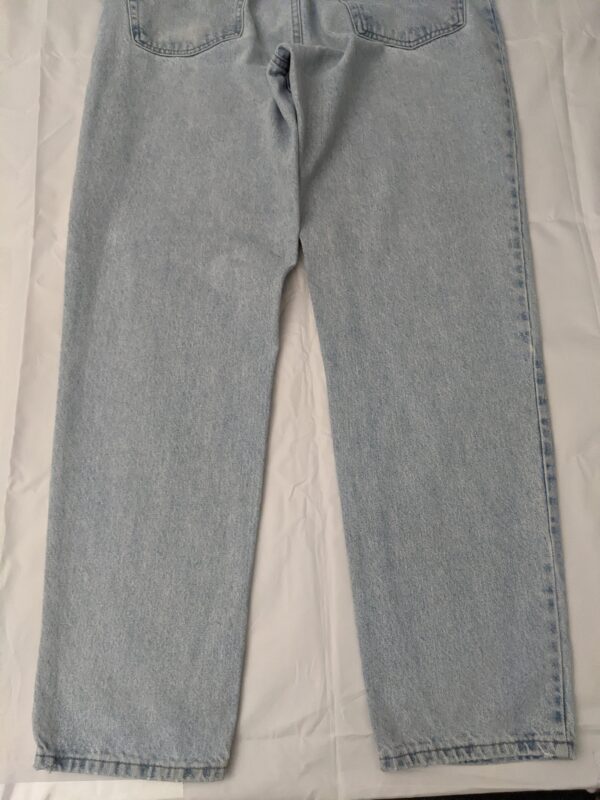 Vintage 90s USA made Eddie Bauer Light Wash Jeans - Men's 38x34 - Image 7