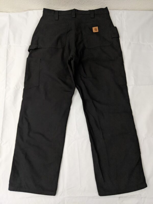 Carhartt Loose Fit Canvas Carpenter Work Pants - Men's 34x32 - Image 3