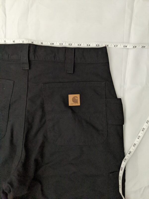 Carhartt Loose Fit Canvas Carpenter Work Pants - Men's 34x32 - Image 4