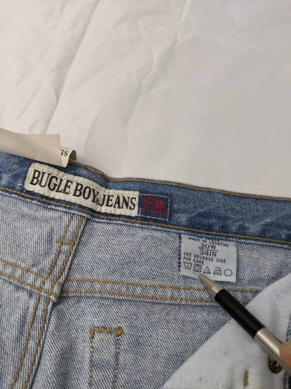 Y2K Bugle Boy 750 Relaxed Leg Jeans - Men's 30x34 - Image 3