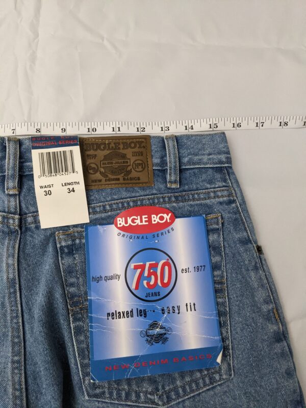Y2K Bugle Boy 750 Relaxed Leg Jeans - Men's 30x34 - Image 4