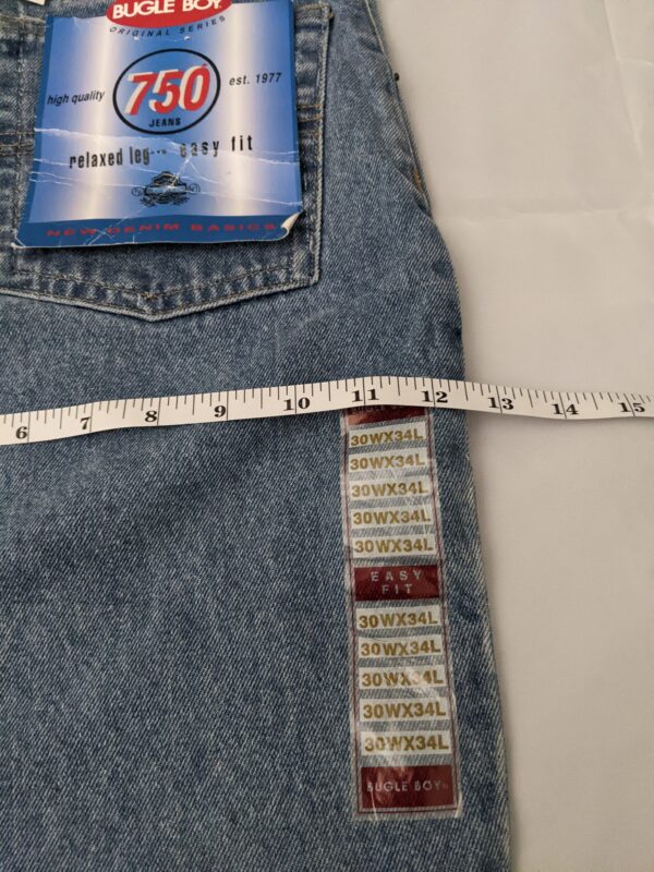 Y2K Bugle Boy 750 Relaxed Leg Jeans - Men's 30x34 - Image 6