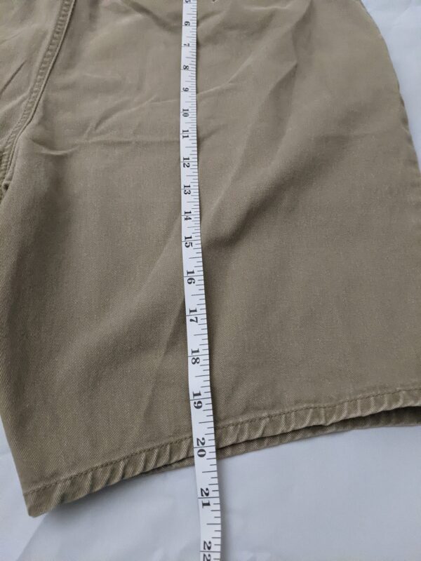 Y2K Quiksilver Straight Fit Chino Khaki Shorts - Men's 36 - Image 6
