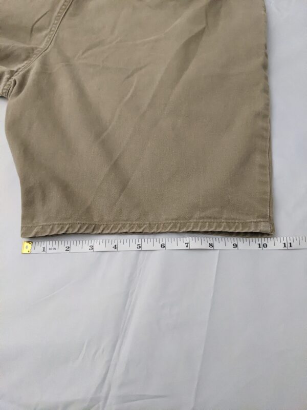 Y2K Quiksilver Straight Fit Chino Khaki Shorts - Men's 36 - Image 7