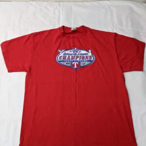 2010 Texas Rangers AL Champions T-Shirt - Men's XL