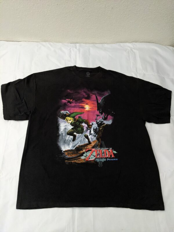 2010 Nintendo The Legend of Zelda Twilight Princess T-Shirt - Men's 2XL